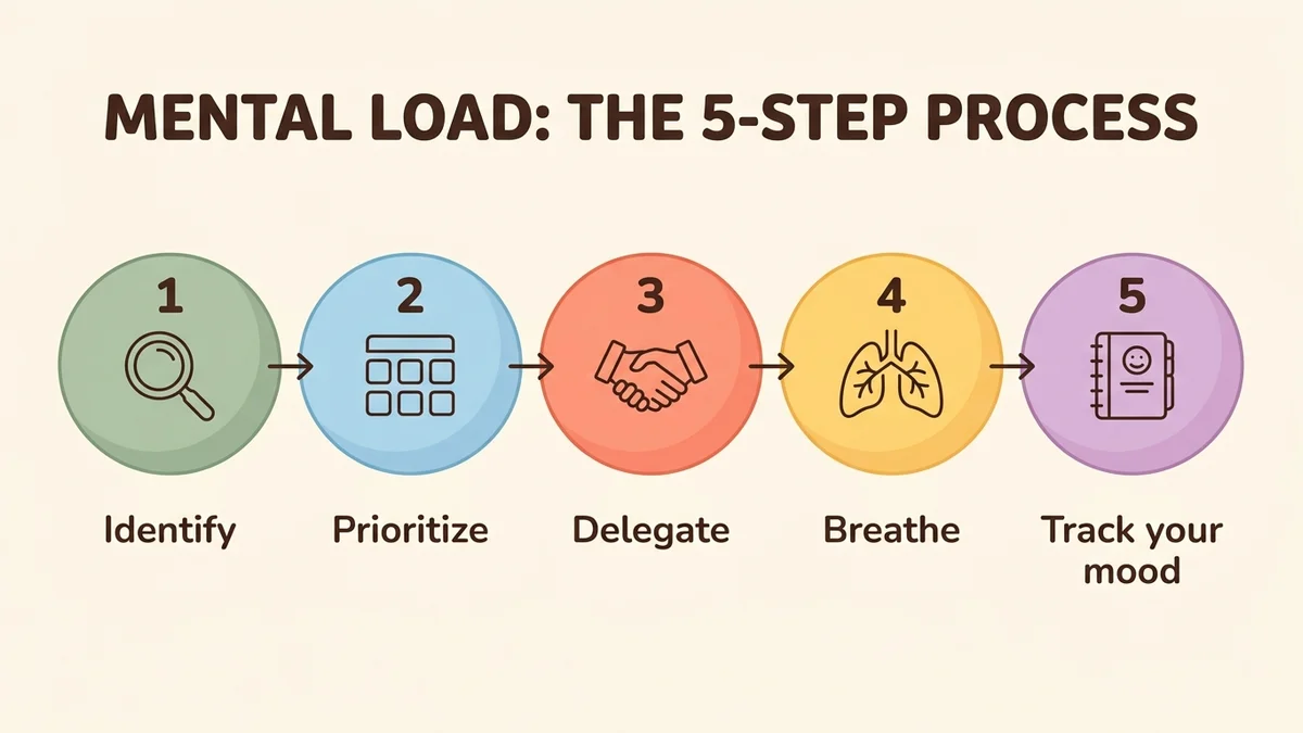 5-step process to reduce mental load